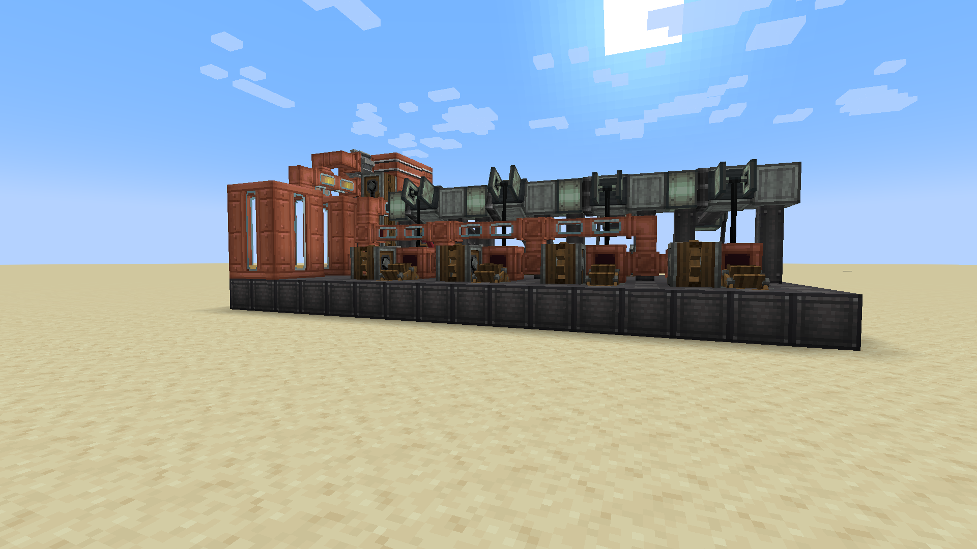 Very Efficent Mid Game Diesel Gas Plant Schematic Thumbnail