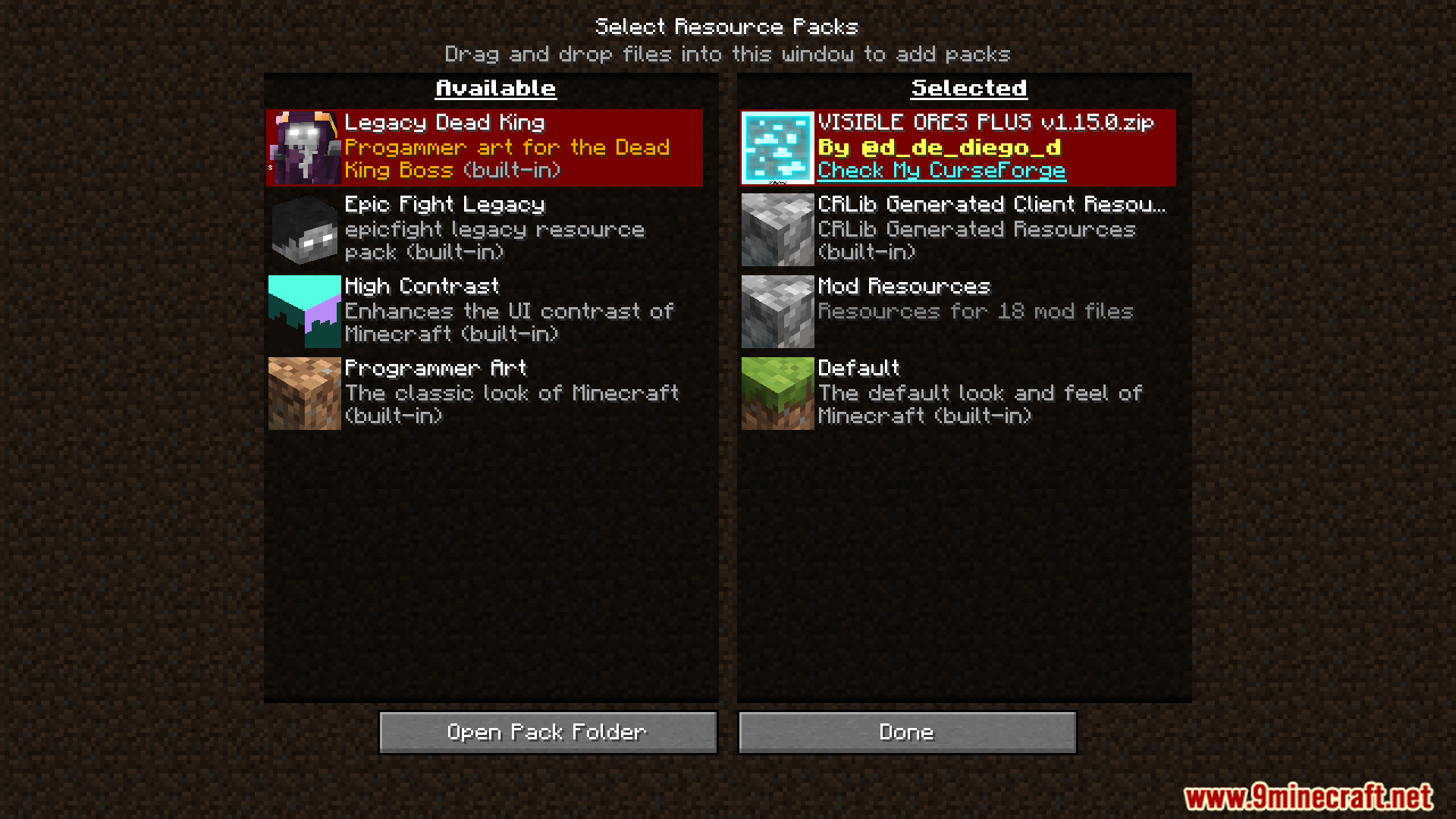 Visible Ores Plus Resource Pack Screenshot 1