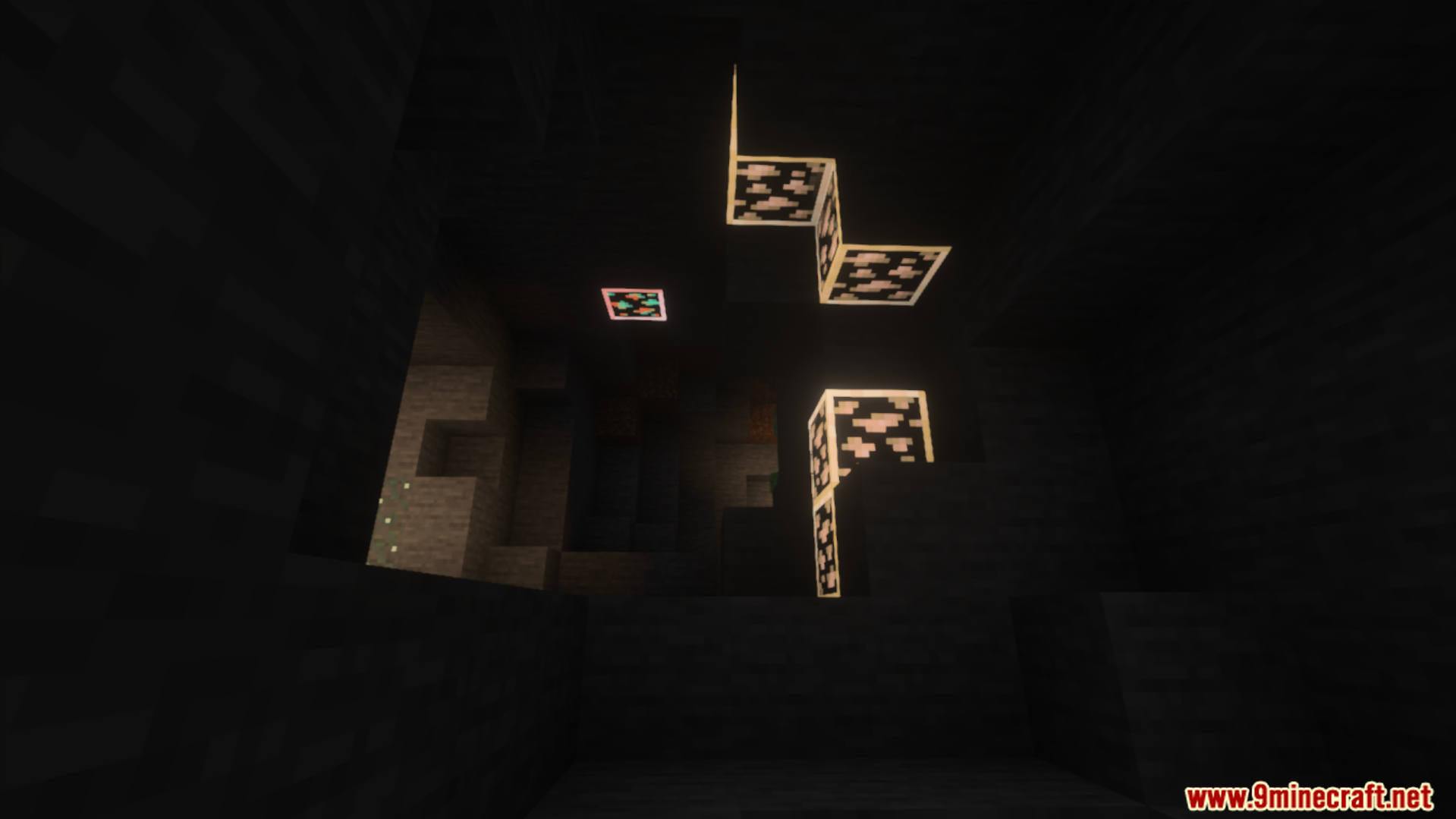 A stronger glow option makes outlined ores even more visible