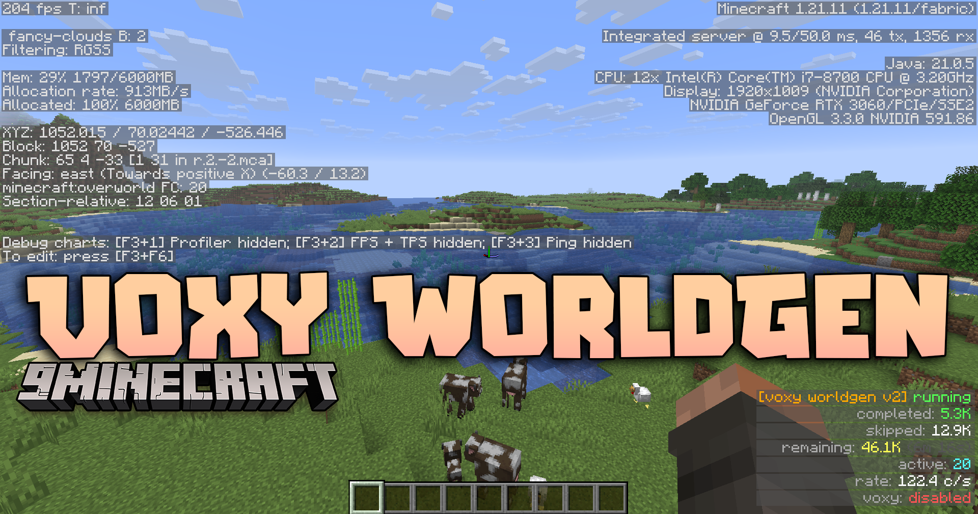 Voxy Worldgen Mod