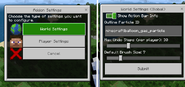World Edit Addon Screenshot 2