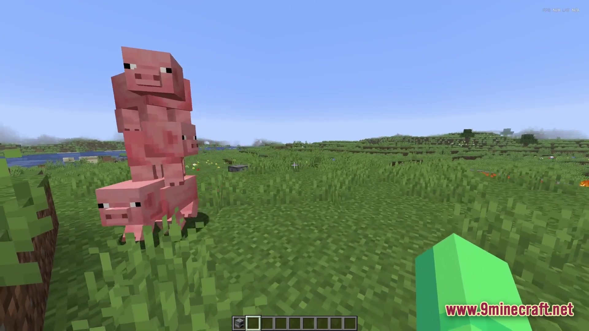 Picking up animals and tile entities with empty hands