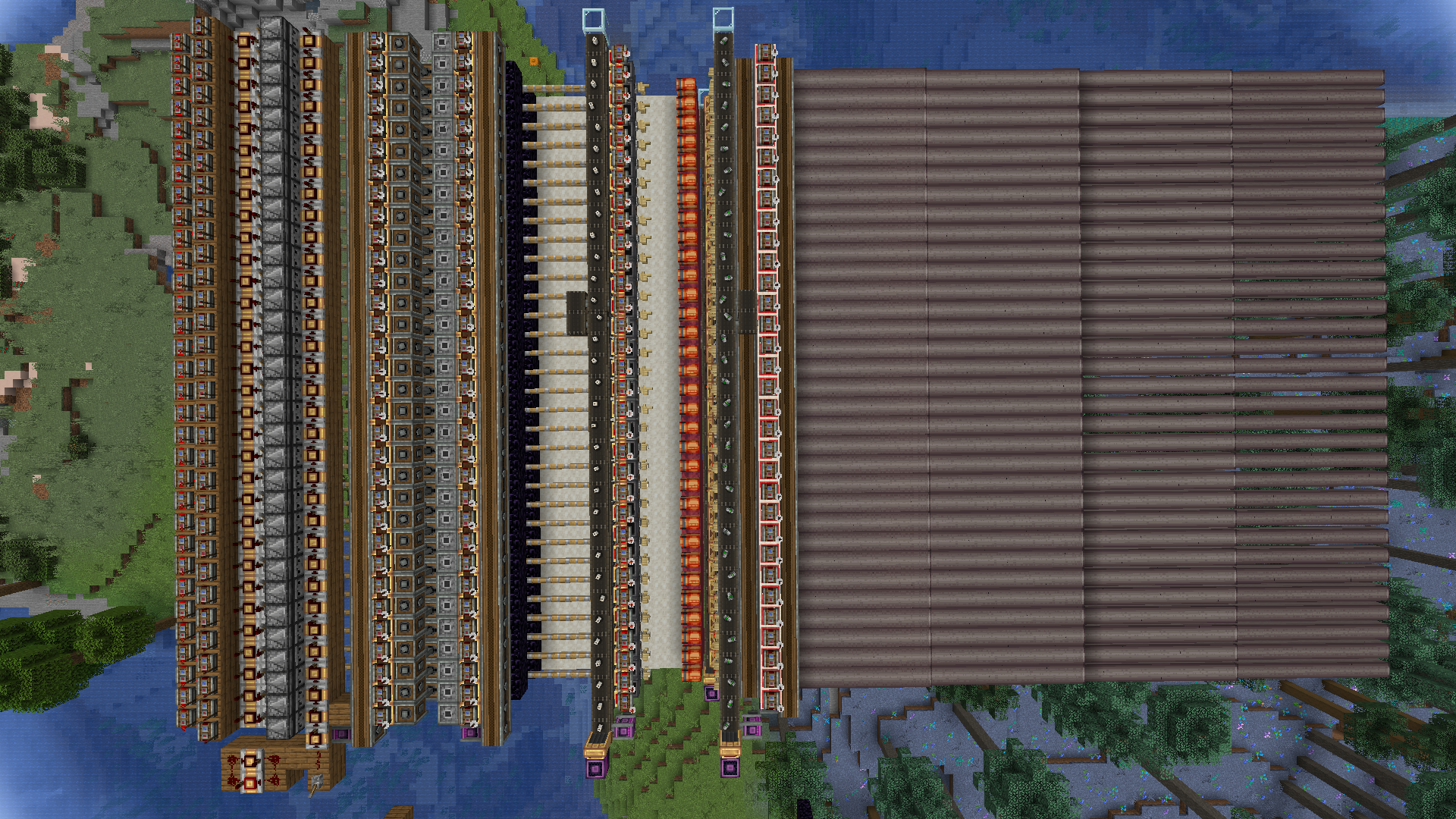 32 Slice Cannons Schematic Screenshots 1 Top down view of a massive thirty two slice cannon mechanism