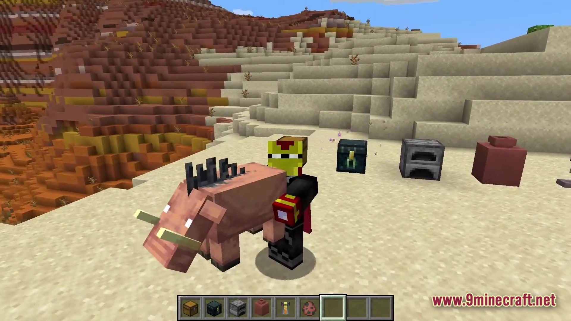 Relocating a mob by simply lifting it up