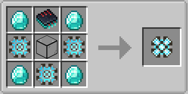 AE Additions Extracells2 Fork Mod Screenshot 13 Crafting recipe for a storage component in the AE Additions Extracells Two Fork mod