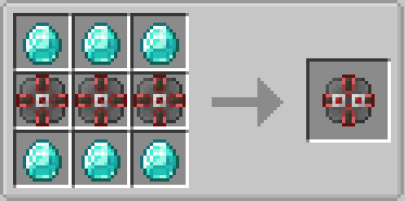 AE Additions Extracells2 Fork Mod Screenshot 16 Advanced crafting recipe for a higher tier storage component using diamonds