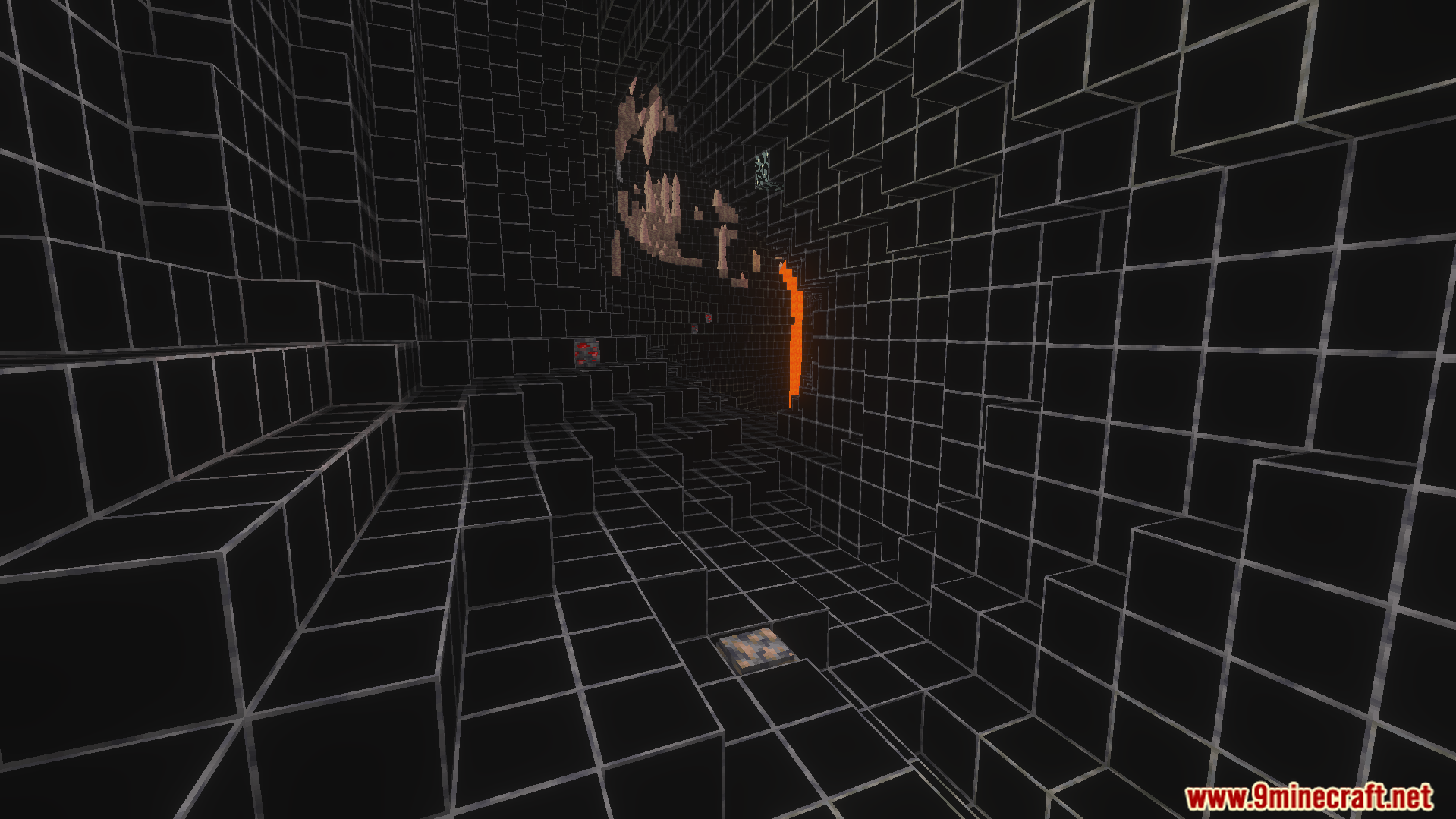 Aizhus Xray Texture Pack reveals hidden ores by making stone blocks transparent