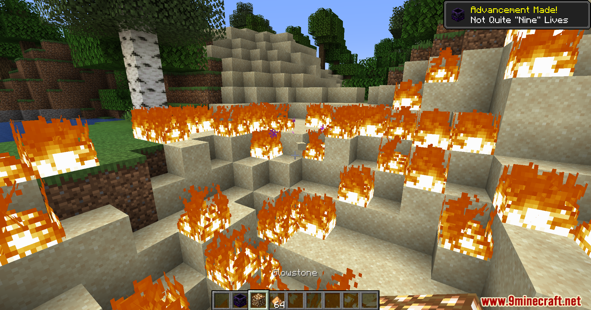 Anchor Optimizer Mod Screenshot 4 Anchor Optimizer mod shows a fast visual explosion on the sandy beach terrain