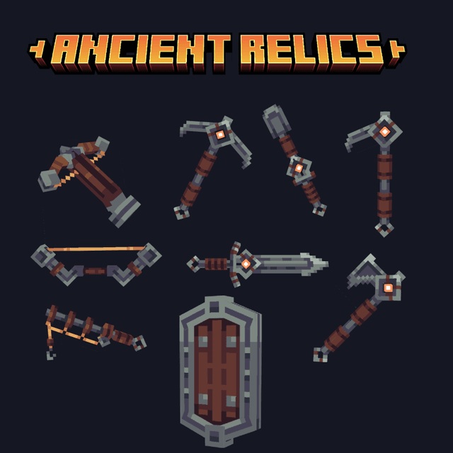 Ancient Relics Pack Model Thumbnail