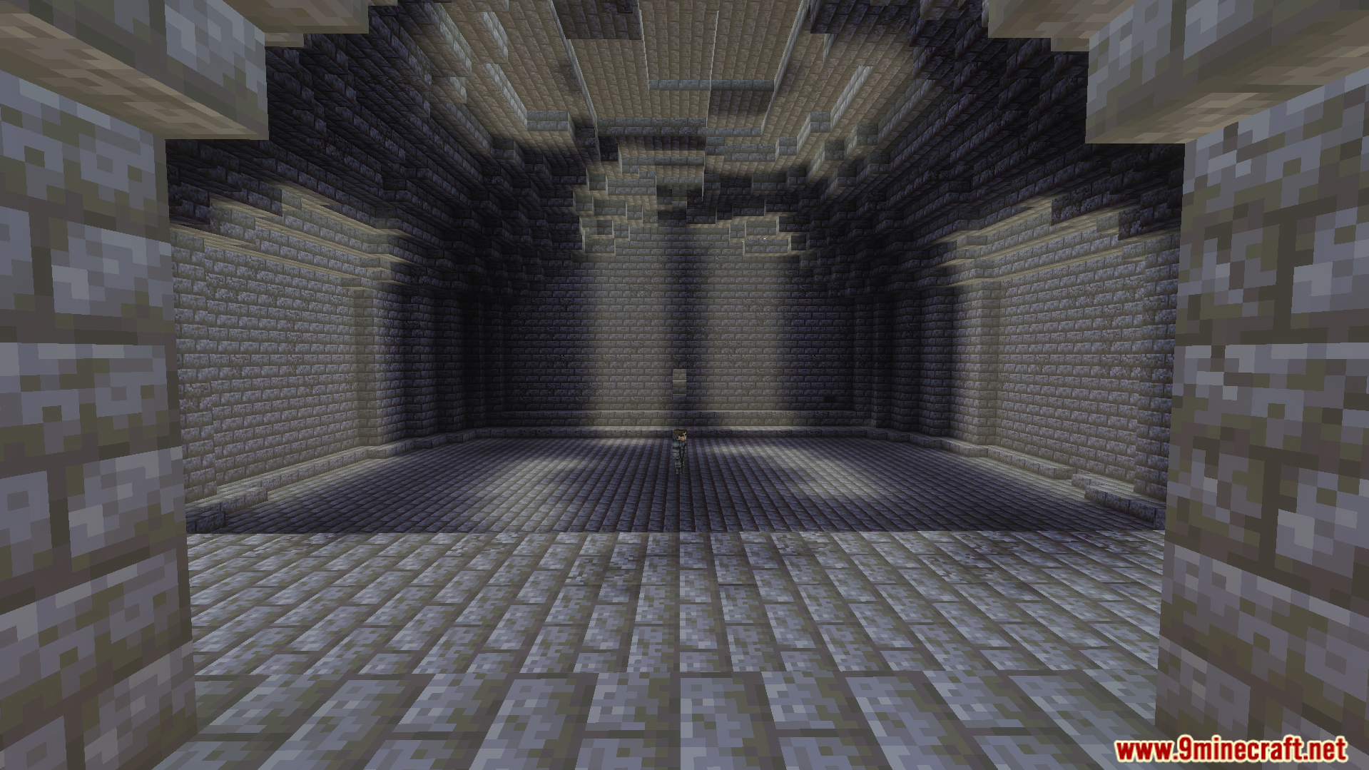 Avras Heroes Superman Addon Screenshot 3 Player standing in a large stone chamber within the Avras Heroes Superman Addon