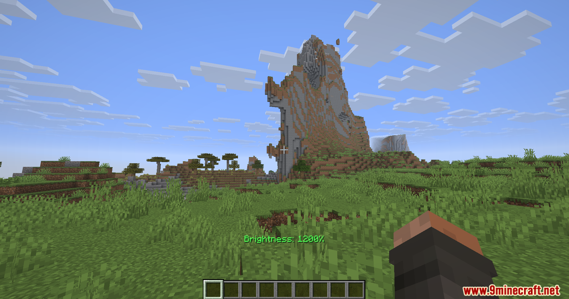 Brightness Plus Mod Screenshot 4 The Brightness Plus Mod lets players increase the light level to 1200 percent
