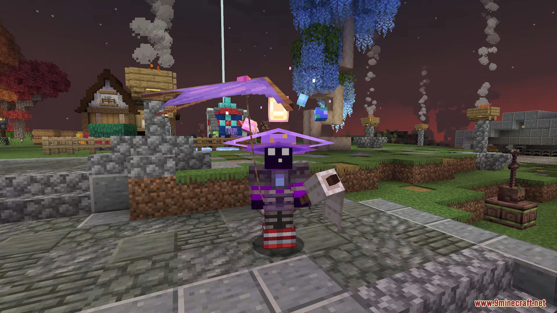 Renamed items display custom textures from an OptiFine CIT resource pack
