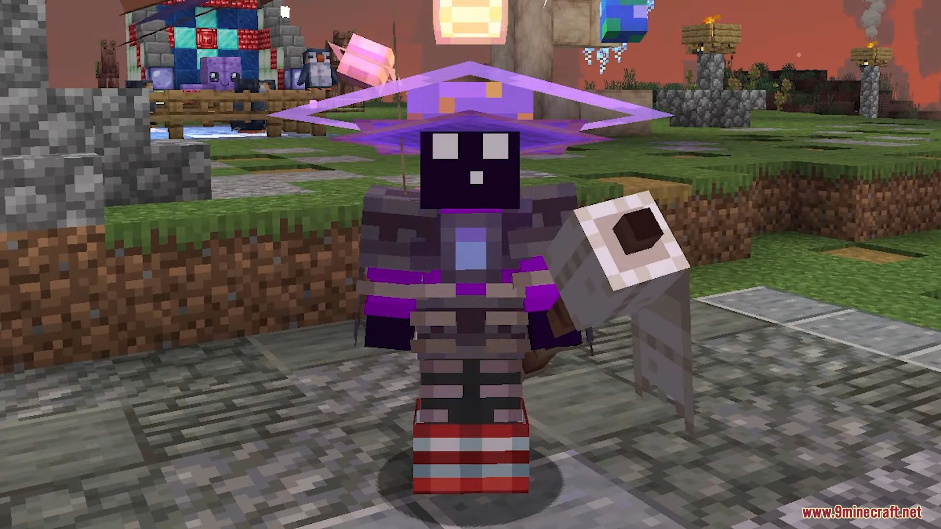 CIT Resewn assigns unique item textures based on the item name and NBT data