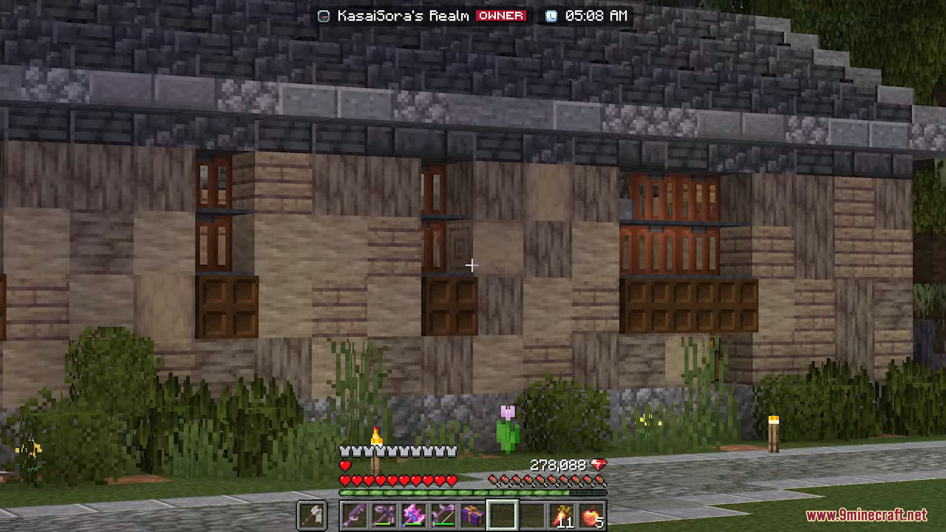 A CIT resource pack changing tool and weapon appearances by item condition