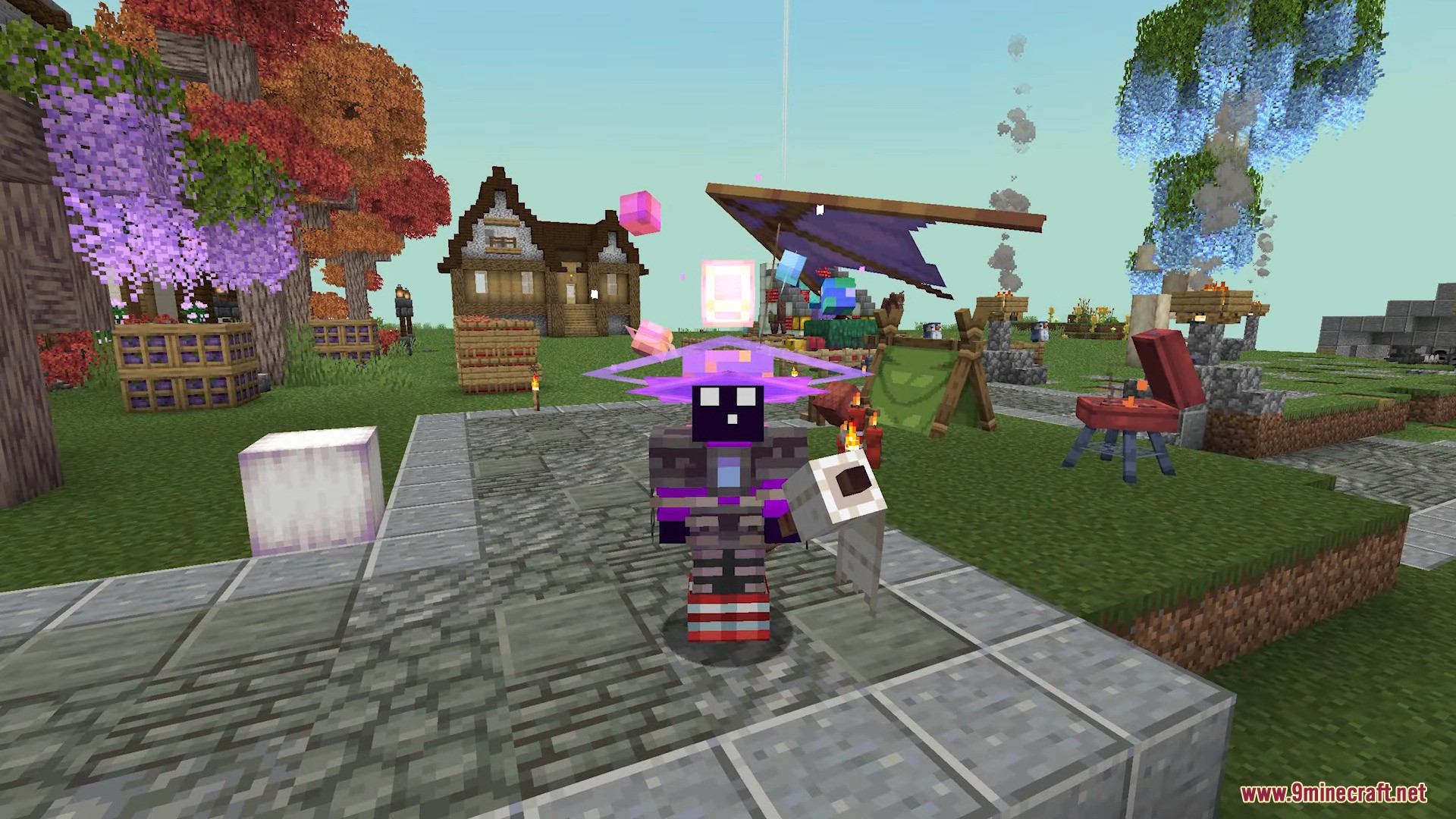 Custom item and equipment appearances rendered through CIT Resewn