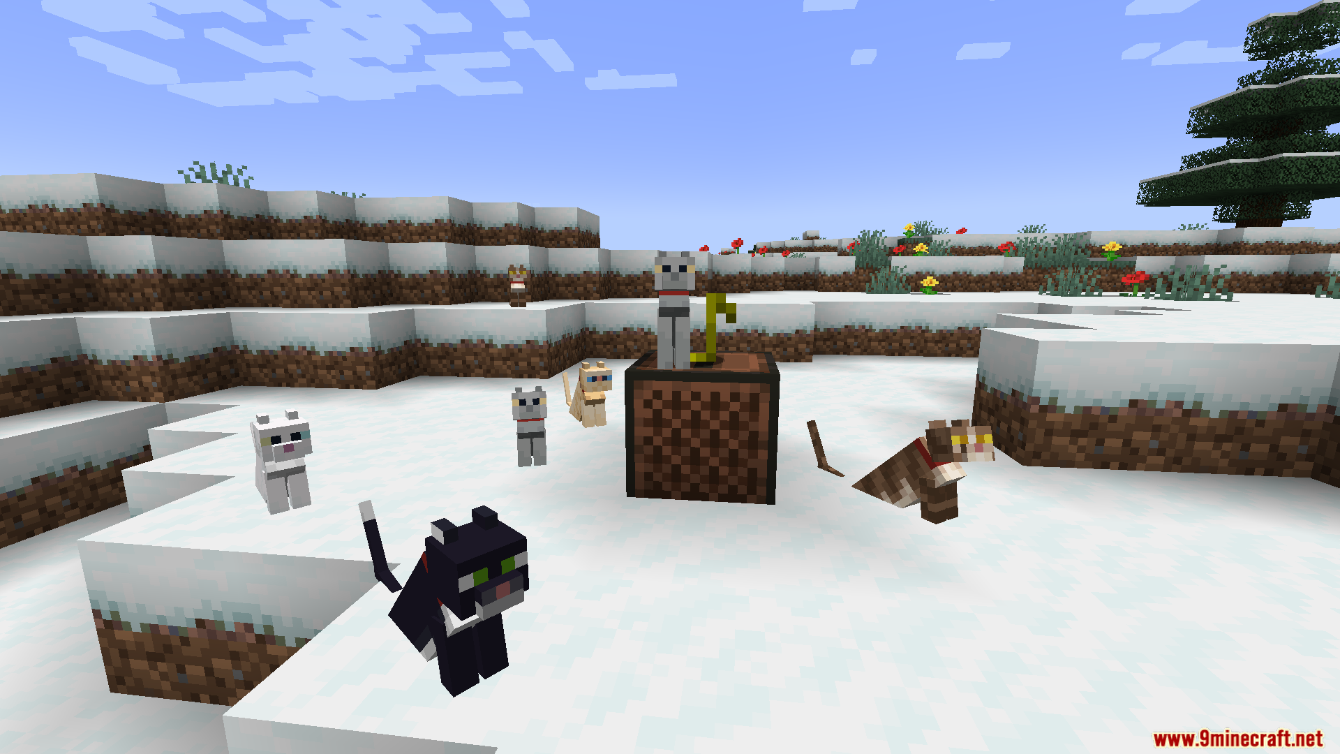 Cat Jam Mod Screenshot 7 Cats bobbing their heads to music with the Cat Jam Mod