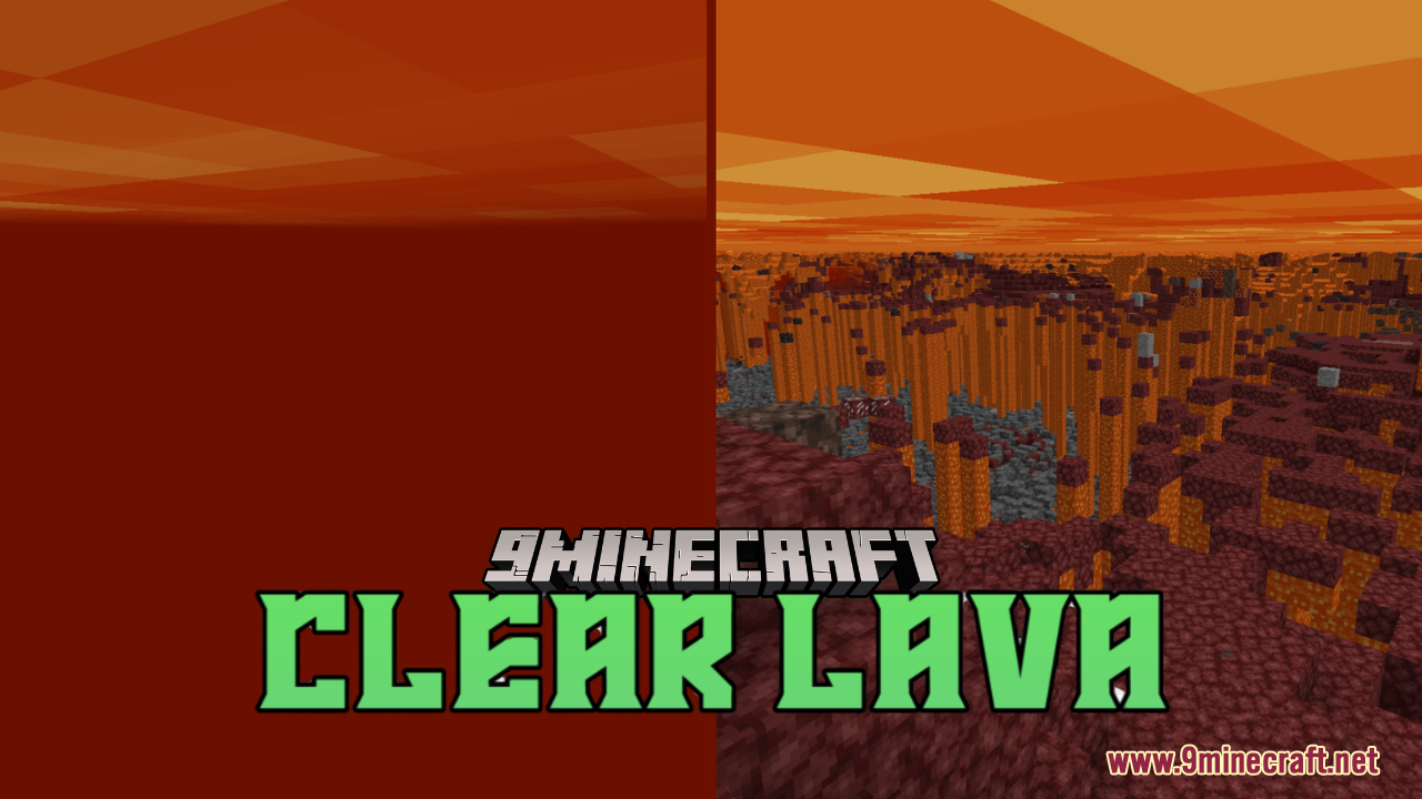 Clear Lava Resource Pack