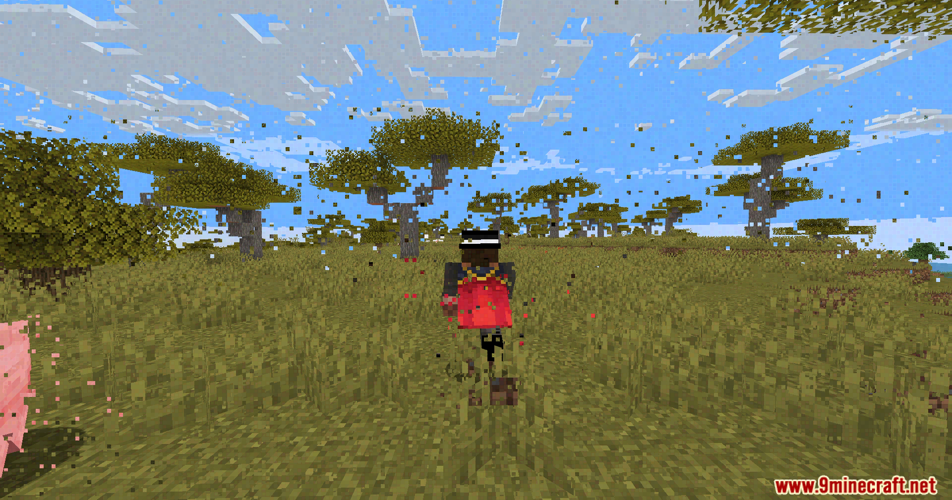 Datamosh Shaders turn the player view into a glitchy and broken video