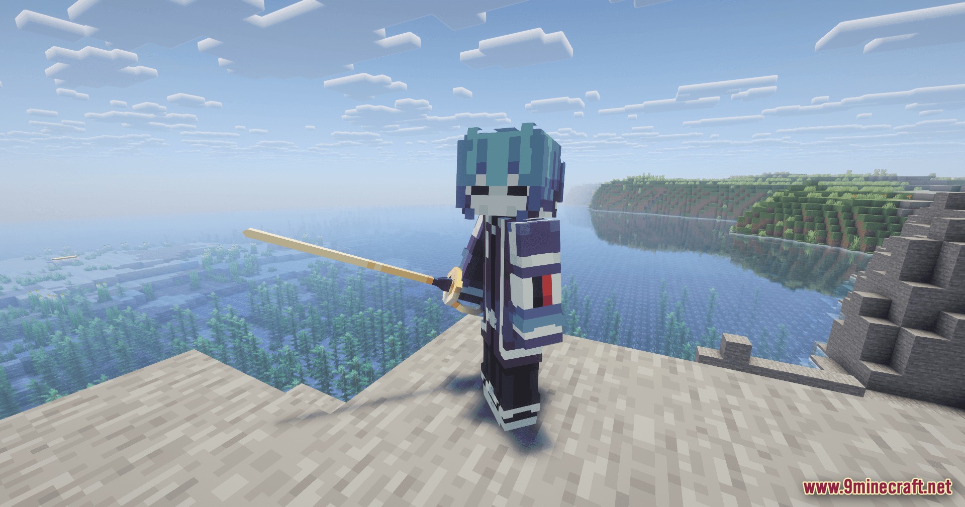 Duelist Armor & Weapon Pack Model screenshot 2