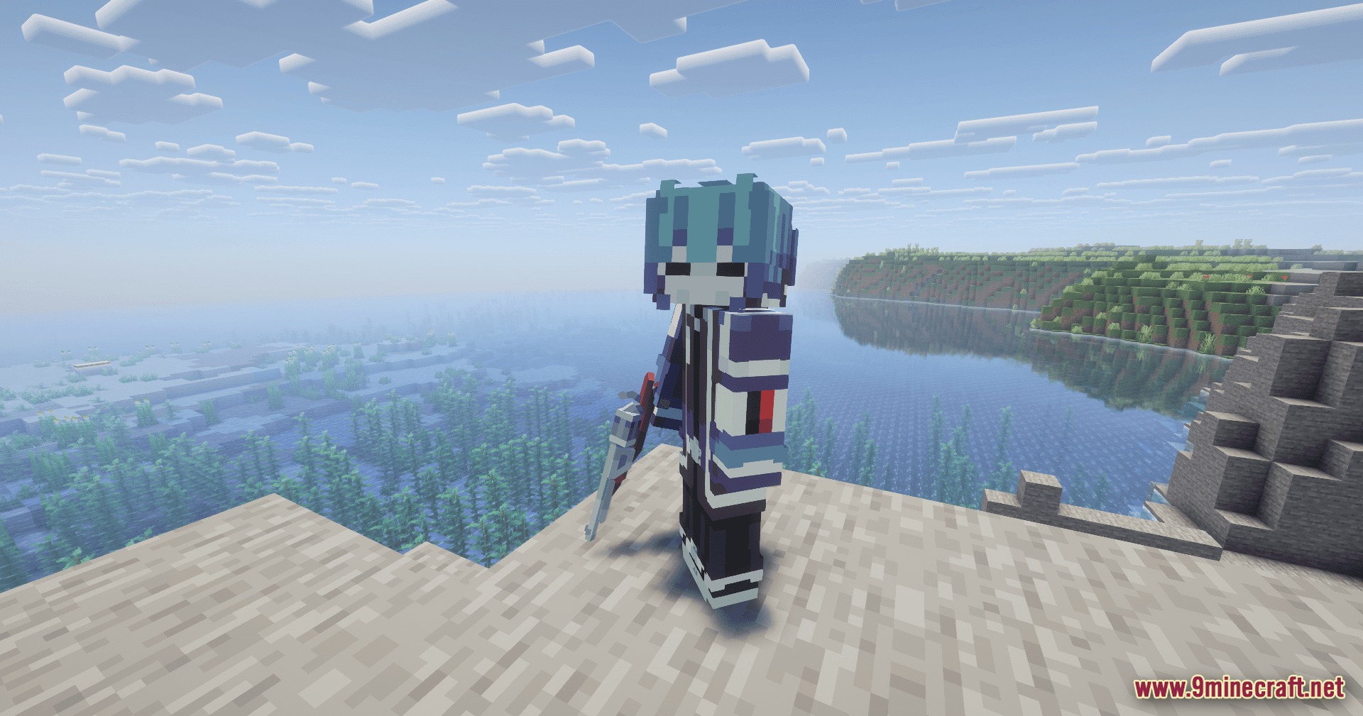 Duelist Armor & Weapon Pack Model screenshot 3