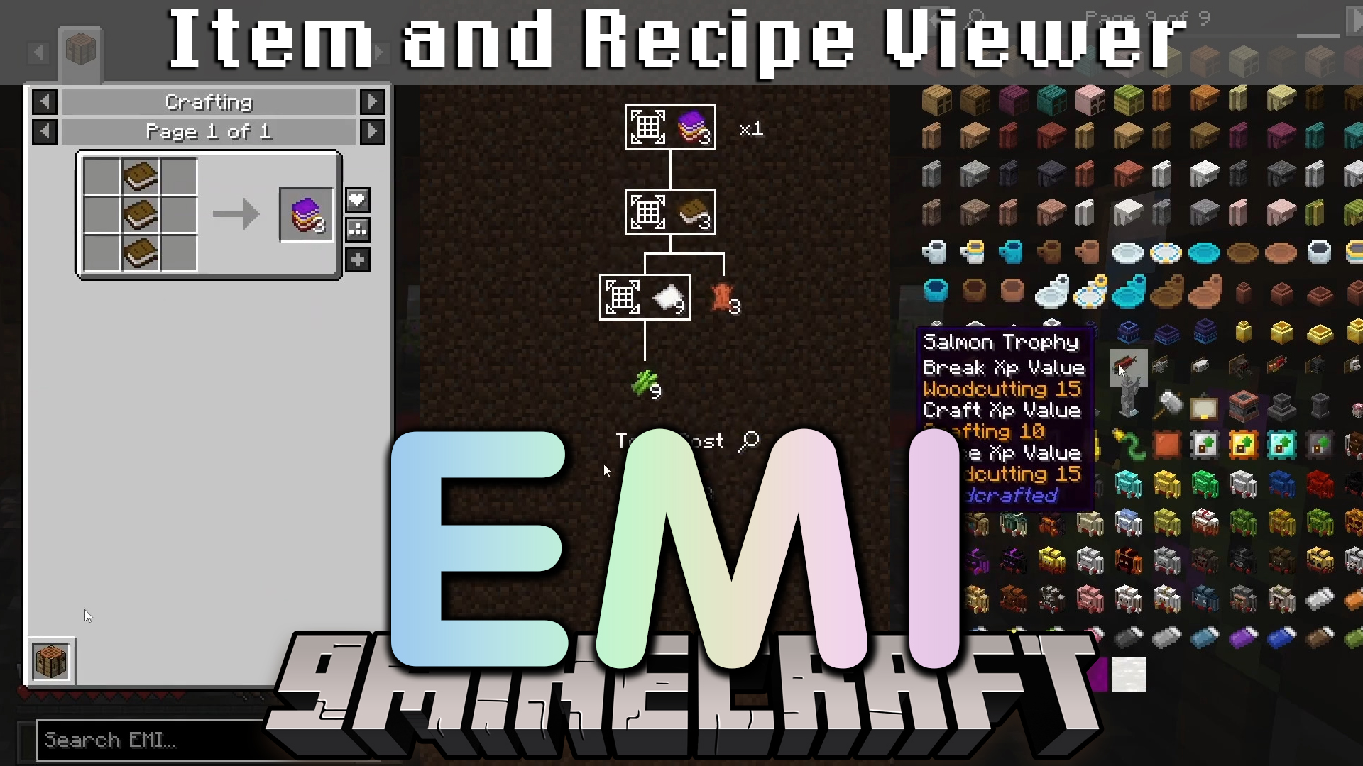 EMI 9minecraft Mod