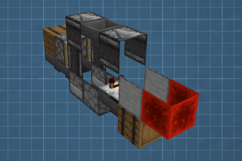 Easy Shulker Loader Donut Smp Schematic