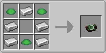 Extra Spell Attributes Mod Screenshot 12 Crafting a green ring accessory using iron ingots and mysterious green dust