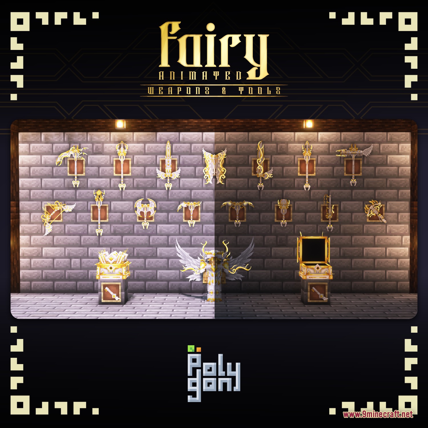 Fairy Animated Weapons Set Model screenshot 2