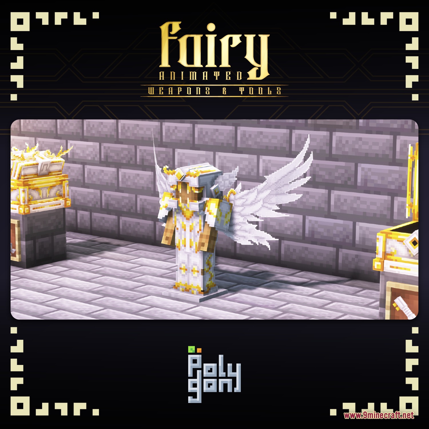 Fairy Animated Weapons Set Model screenshot 3