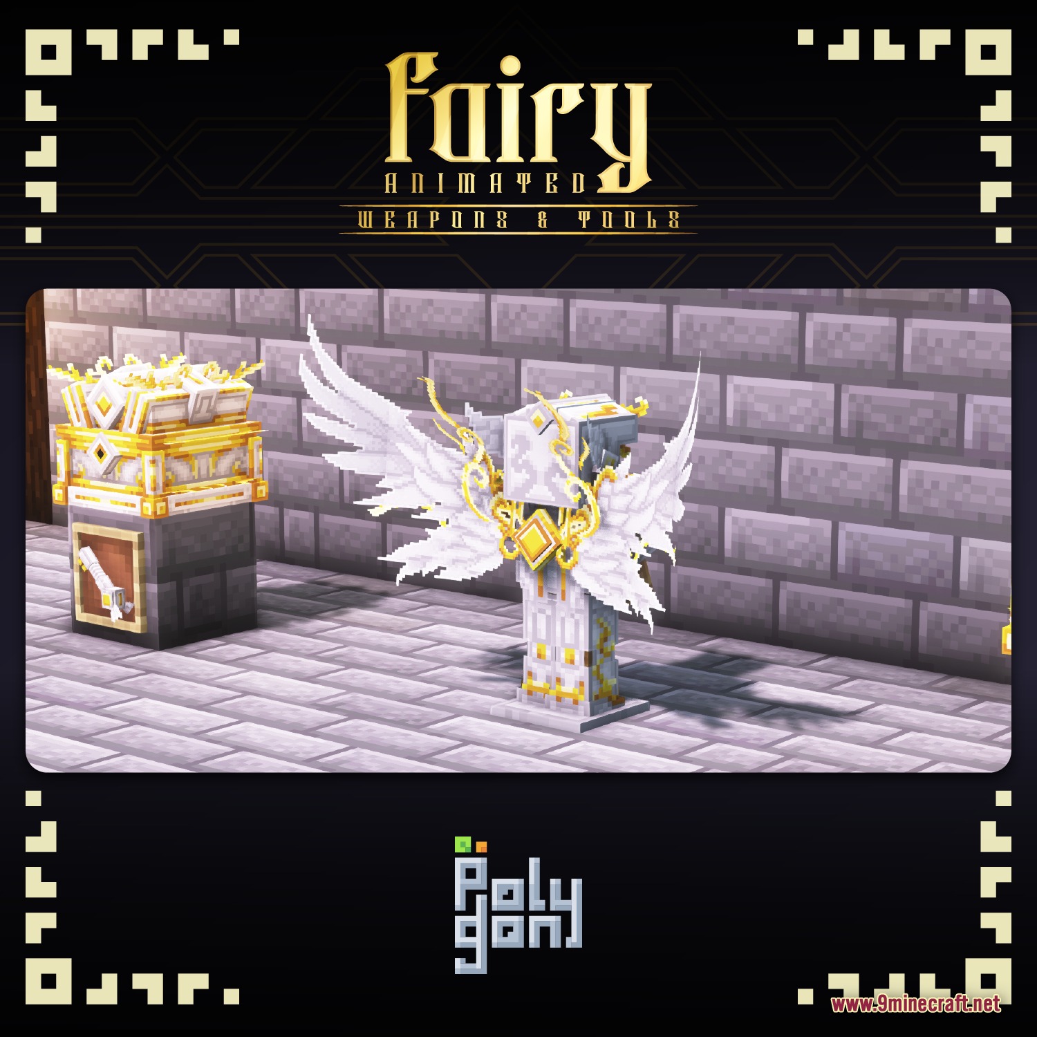 Fairy Animated Weapons Set Model screenshot 4