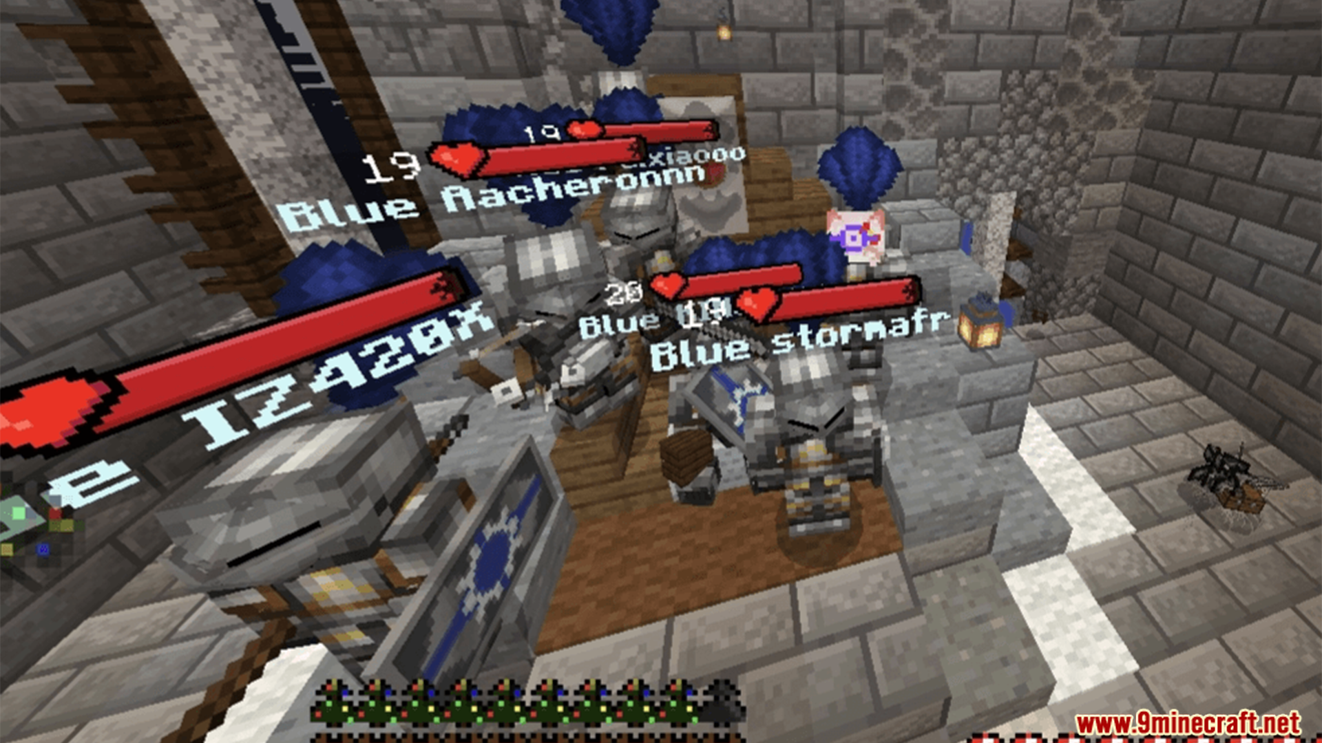 Feudal Japan King Studios SMP Texture Pack Screenshot 6 Feudal Japan King Studios SMP Texture Pack adds heavy armor for clan battles
