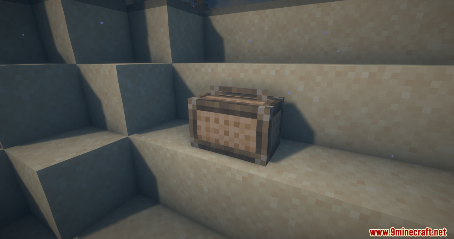 Fishermen's Trap Mod Screenshot 6 Close up view of a wooden fish trap from the Fishermen Trap Mod