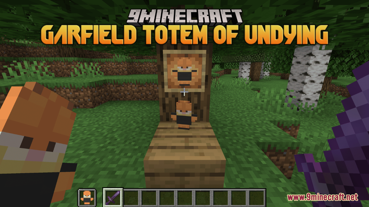 Garfield Totem of Undying Resource Pack
