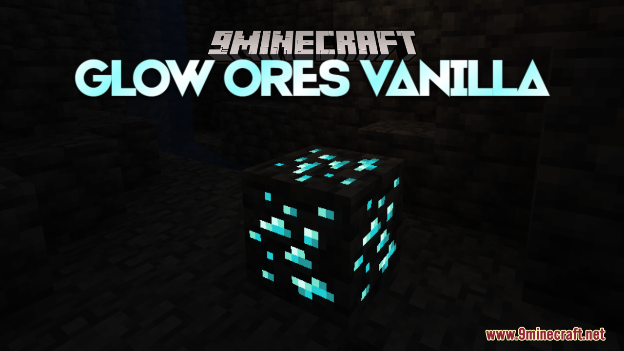 Glow Ores Vanilla Resource Pack