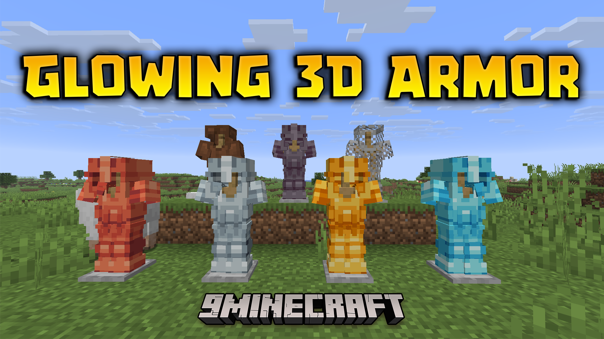 Glowing 3D Armor Resource Pack