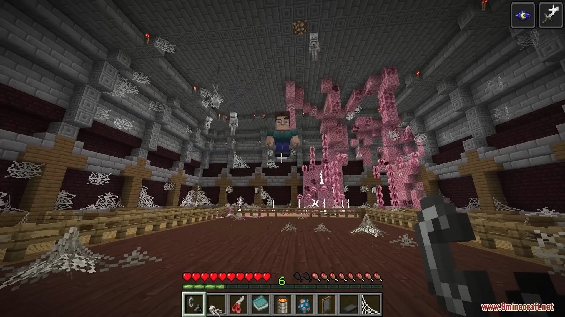 Desperate survival against multiple horrors in the cold taiga biome.
