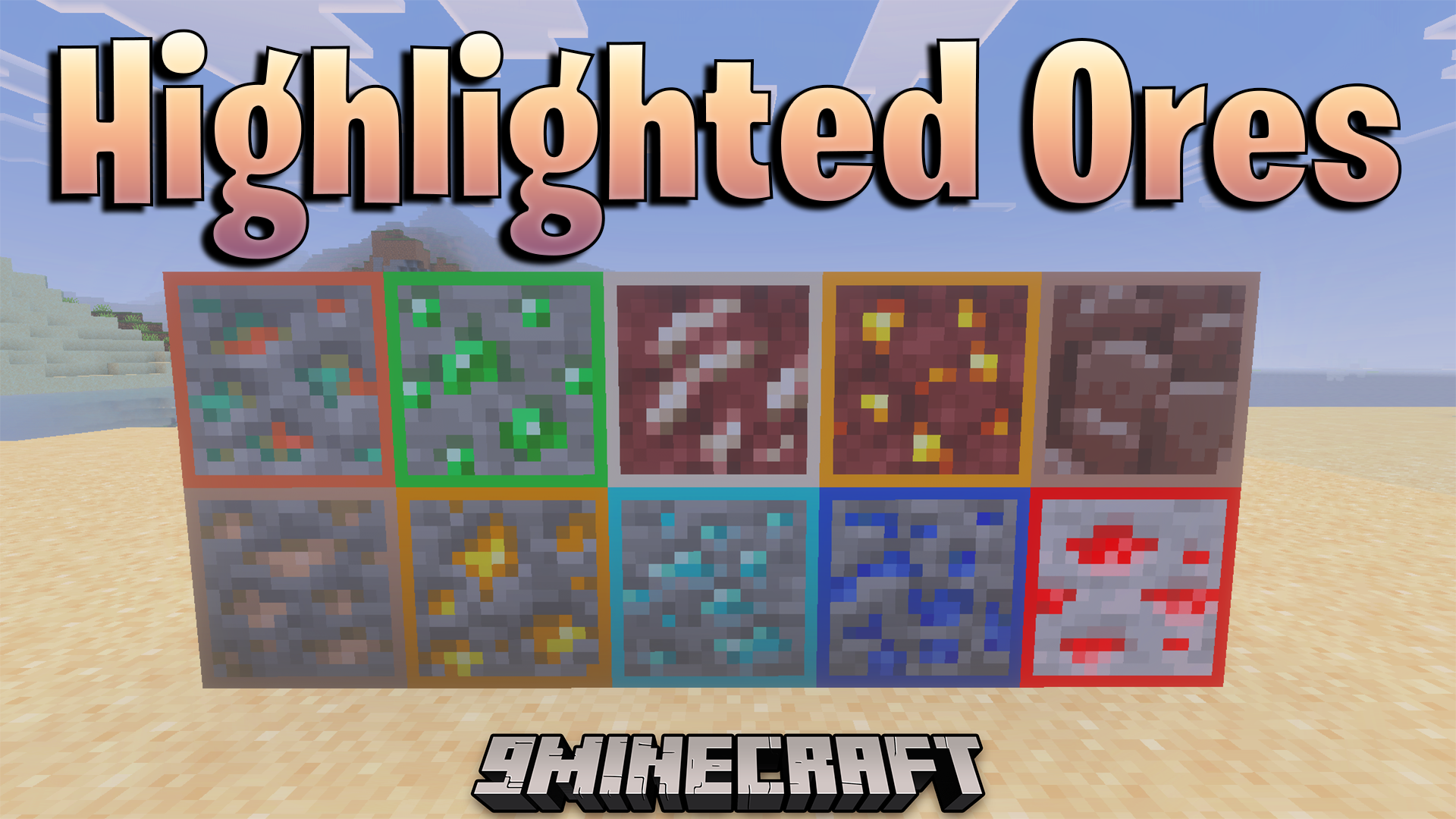 Highlighted Ores Texture Pack