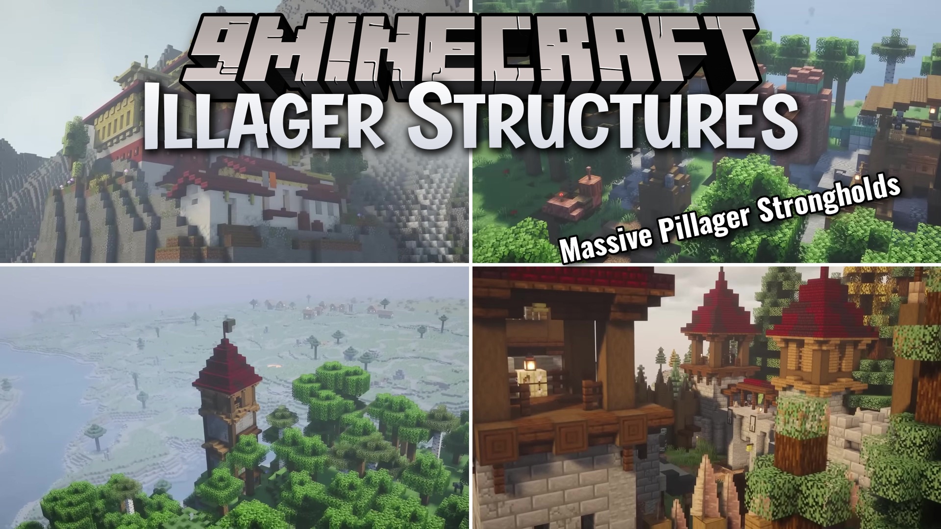 Illager Structures Mod