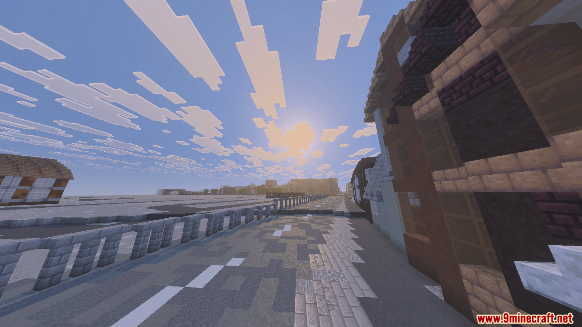 A street view of the Immersion New York Map Brooklyn town area