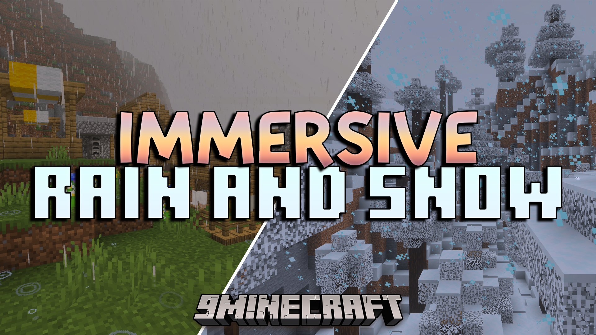 Immersive Rain and Snow Texture Pack
