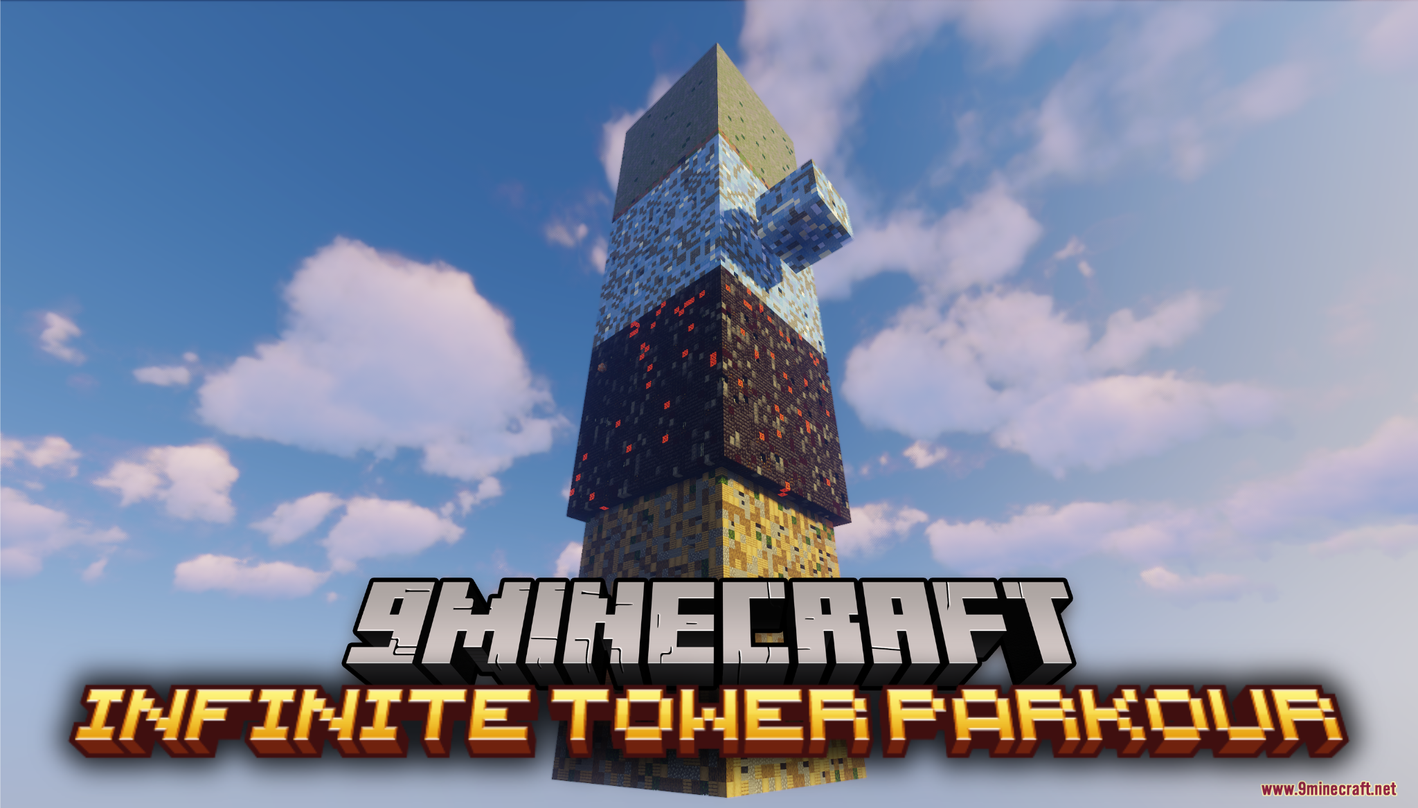 Infinite Tower Parkour Map