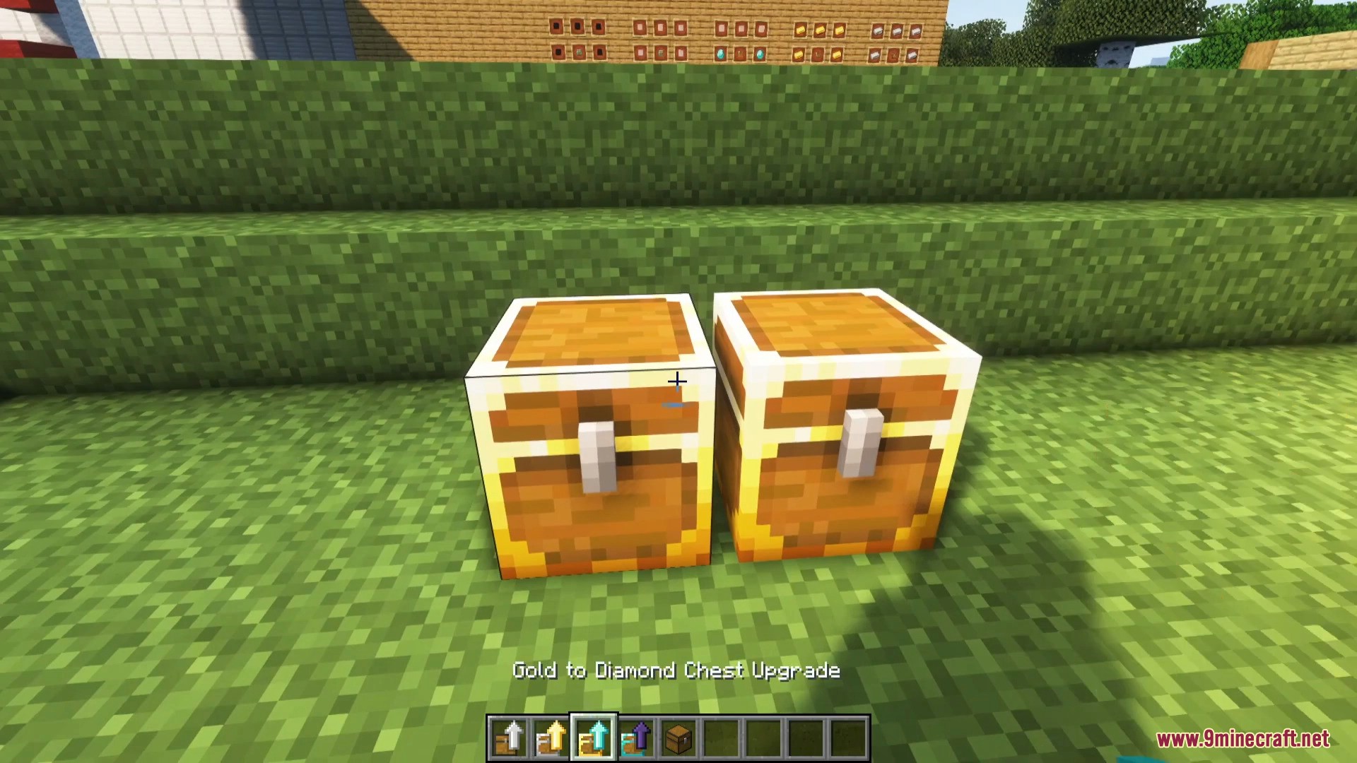 A diamond chest offering one of the largest storage sizes