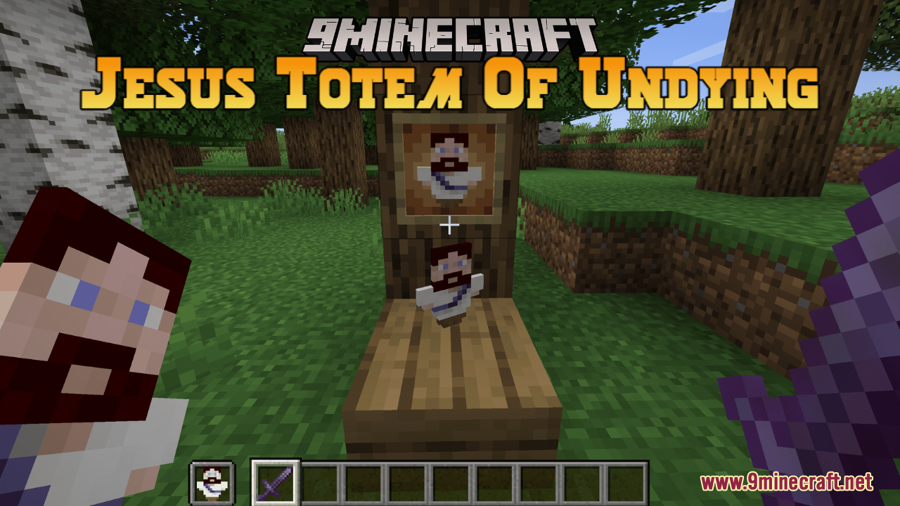Jesus Totem of Undying Resource Pack