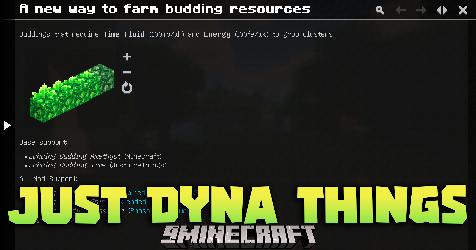 Just Dyna Things Mod