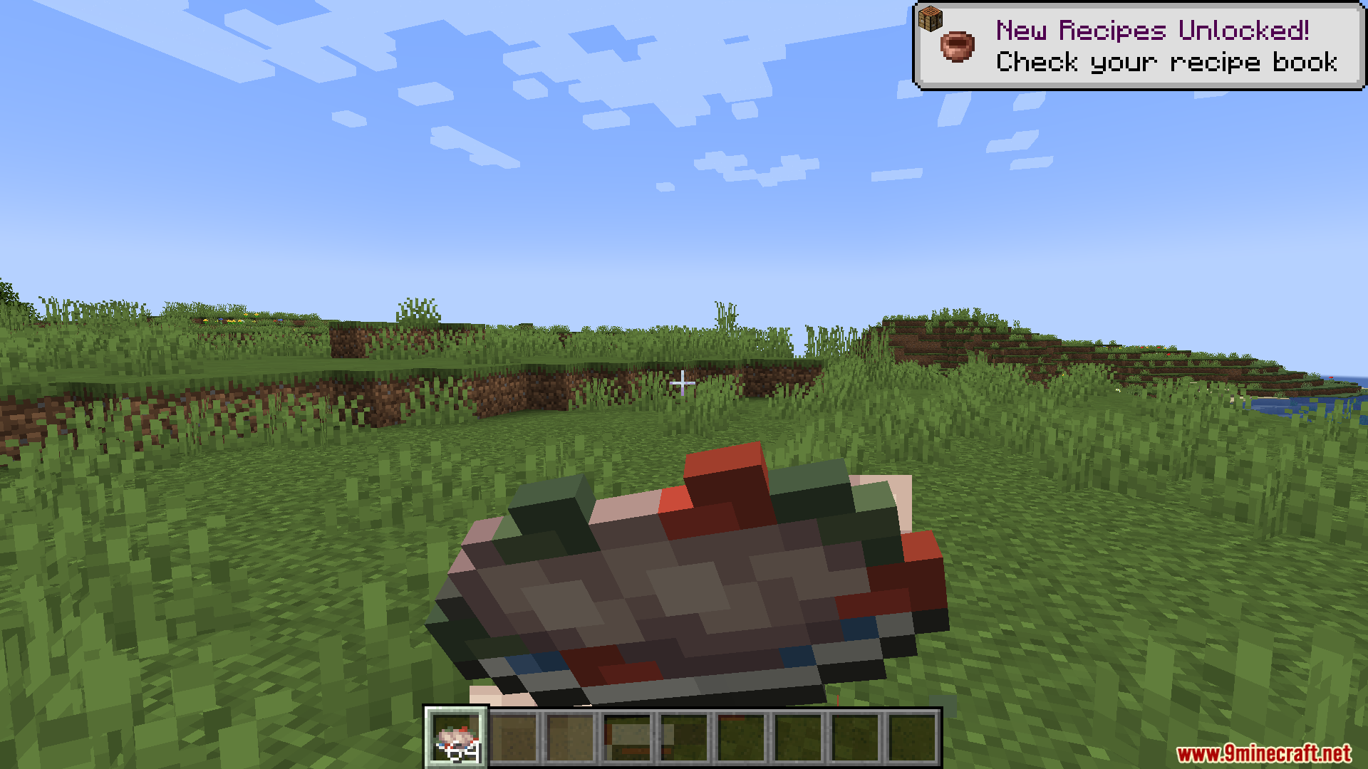 Kaleidoscope Chinese Food Mod Screenshot 10 Player holding a bowl of Chinese food while unlocking new cooking recipes