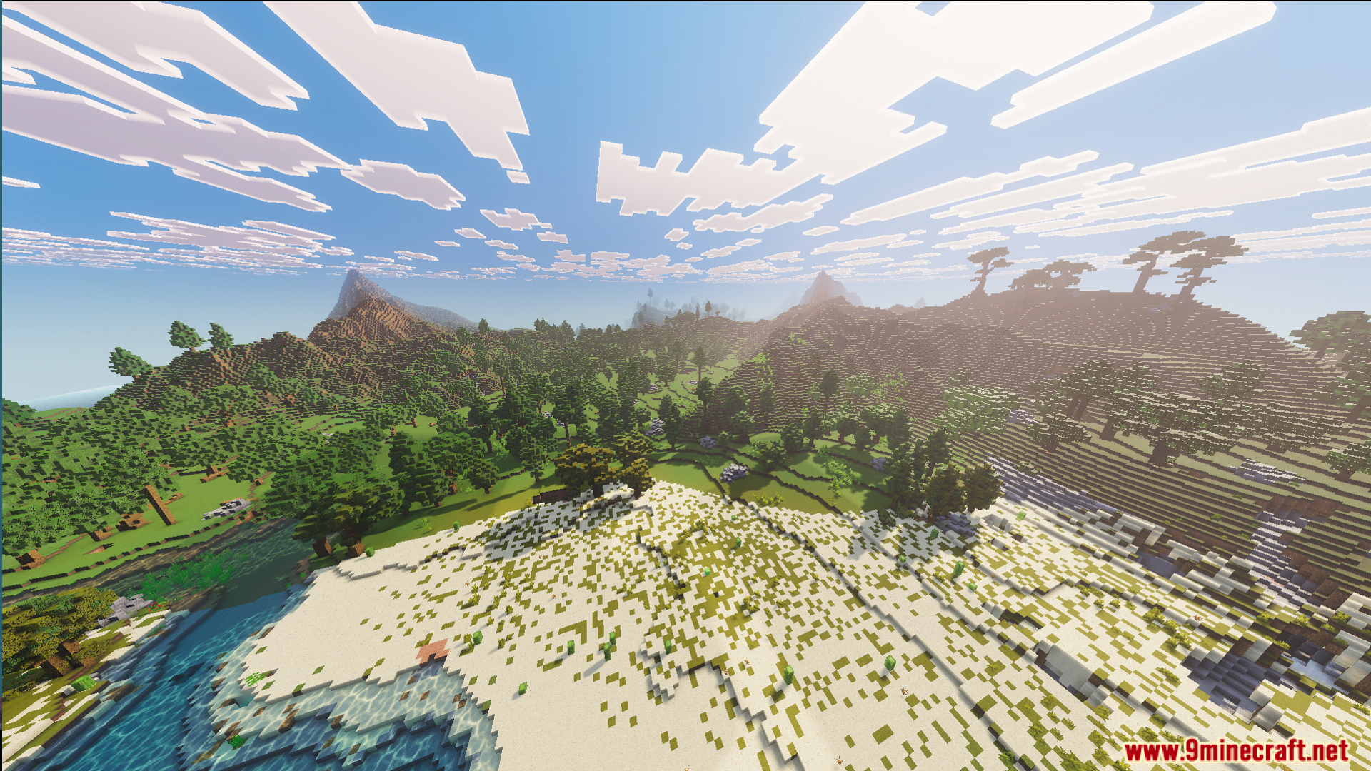 Kepler World Map Screenshot 5 Kepler World Map features massive custom terrain with unique valleys and connected biomes
