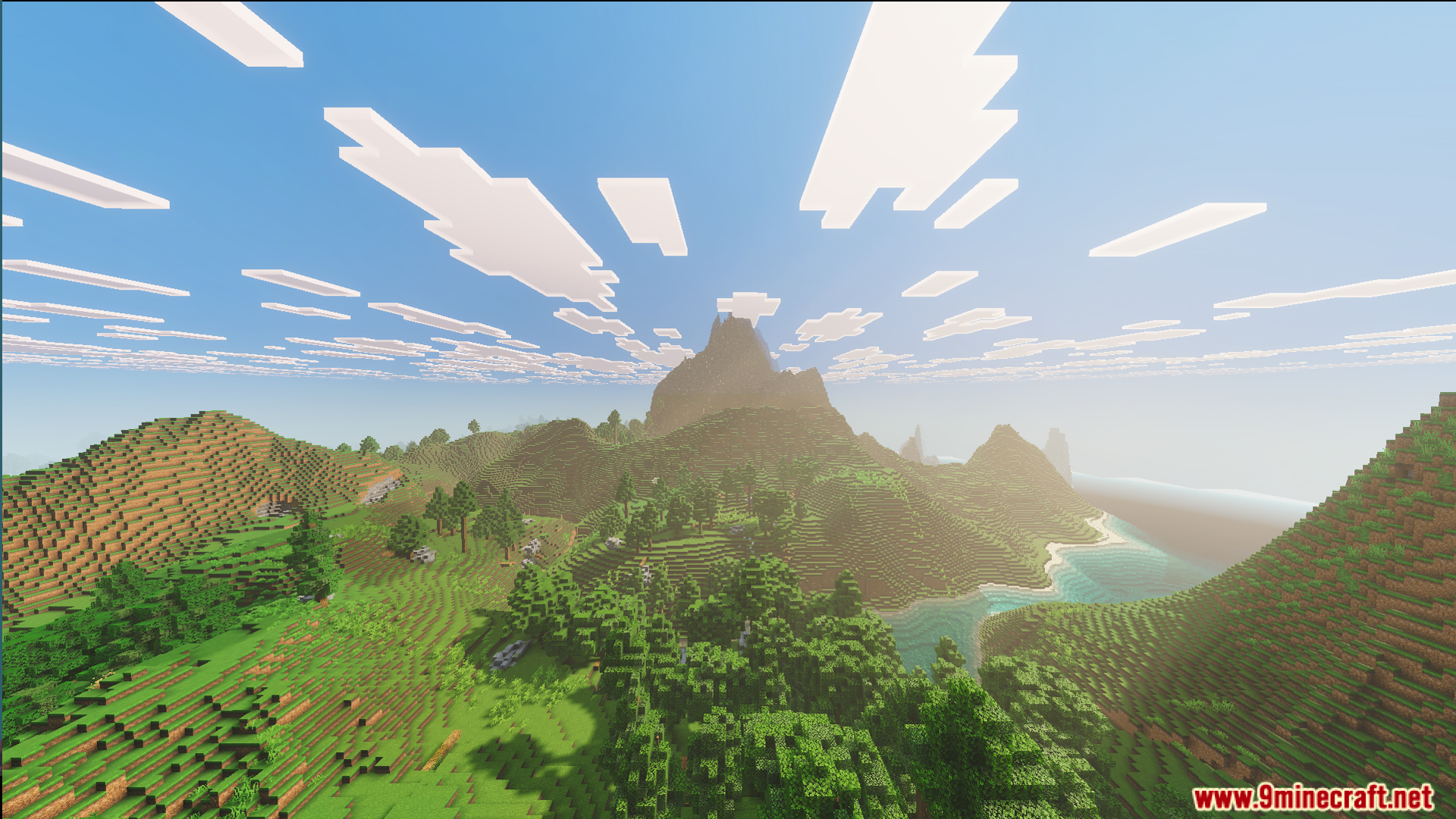 Kepler World Map Screenshot 9 Kepler World Map features a giant play area with custom trees and deep valleys