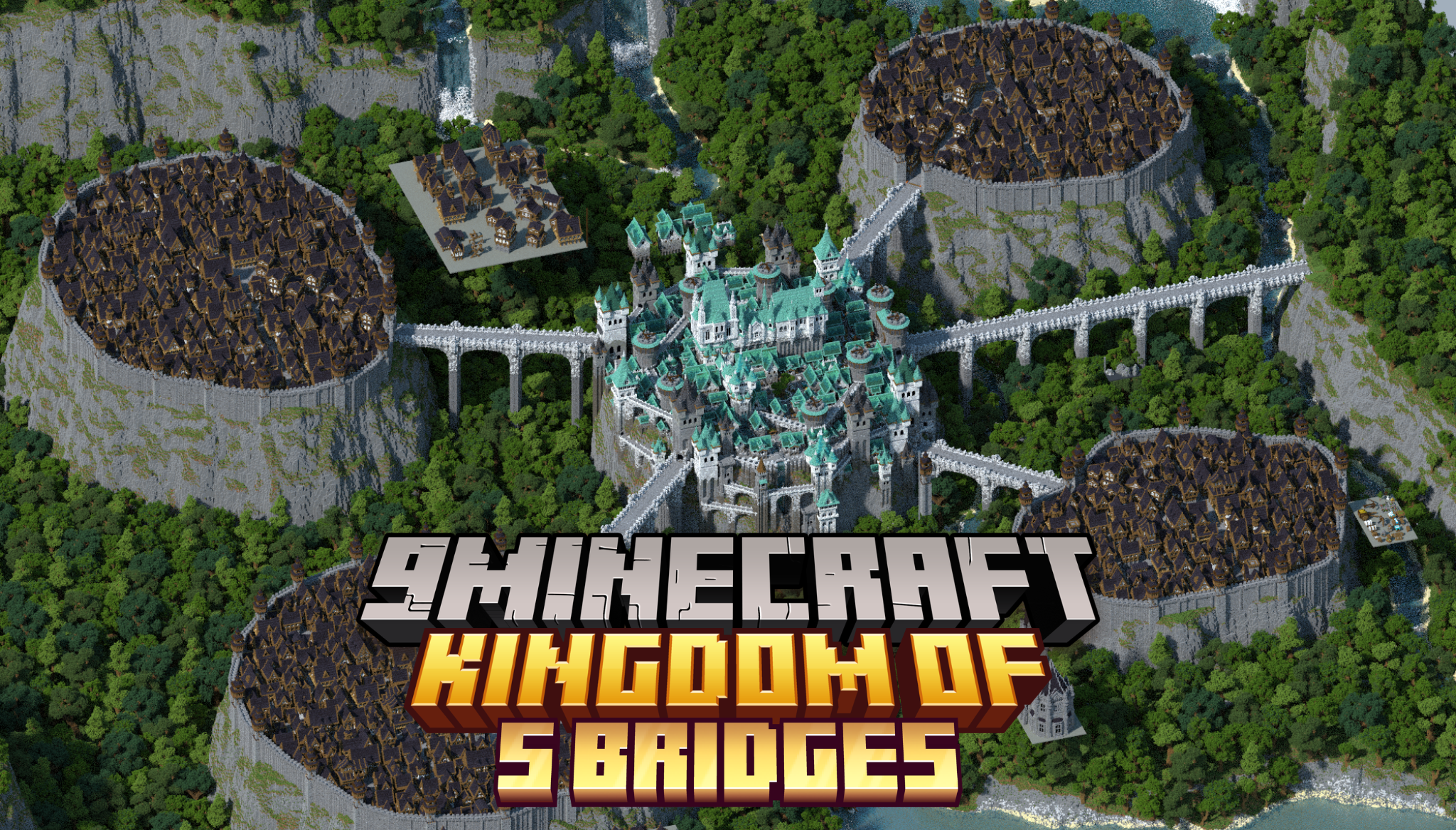 Kingdom of 5 Bridges Map