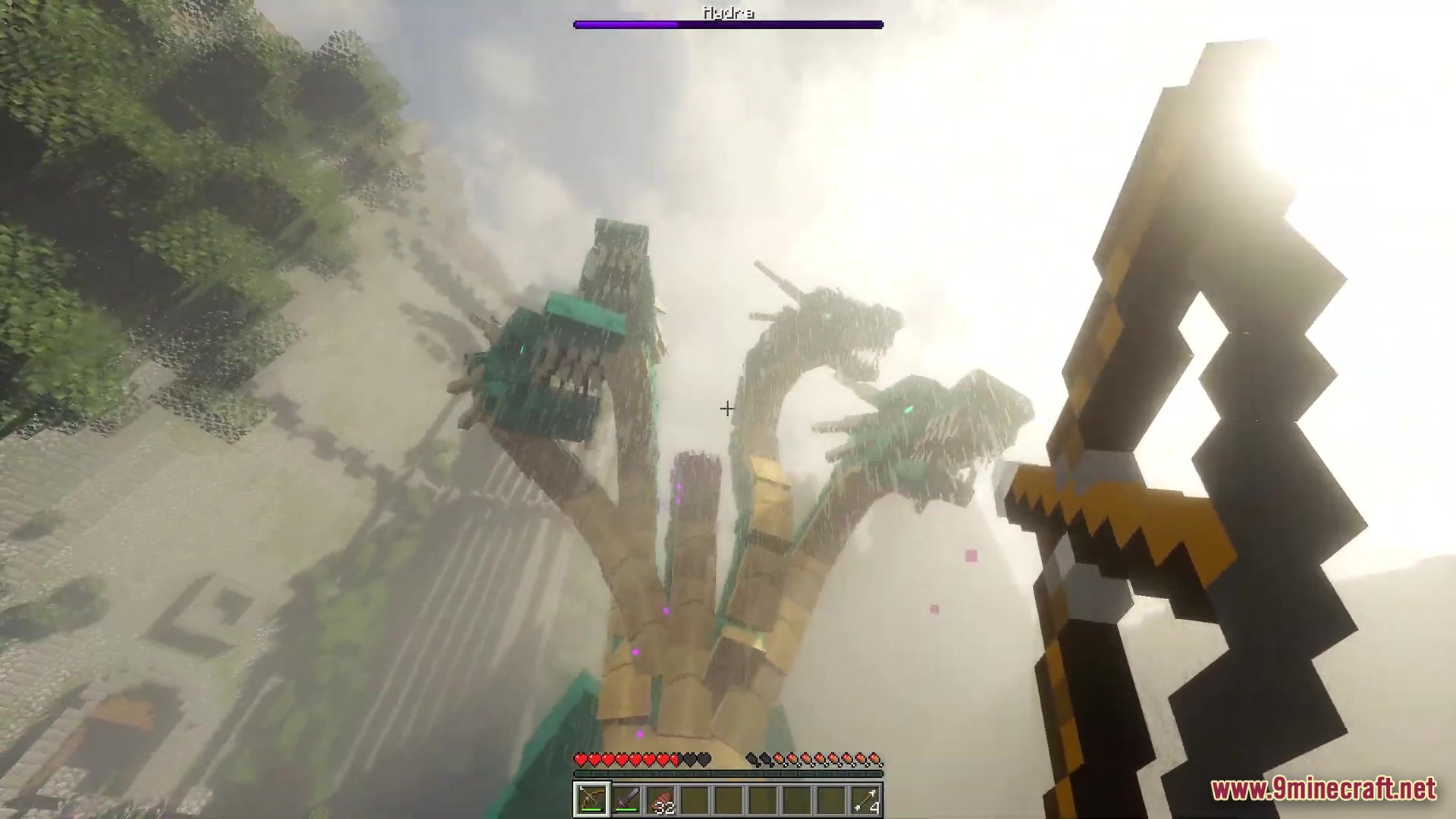 LittleRoomDev Hydra Model - dramatic first-person under-the-Hydra angle