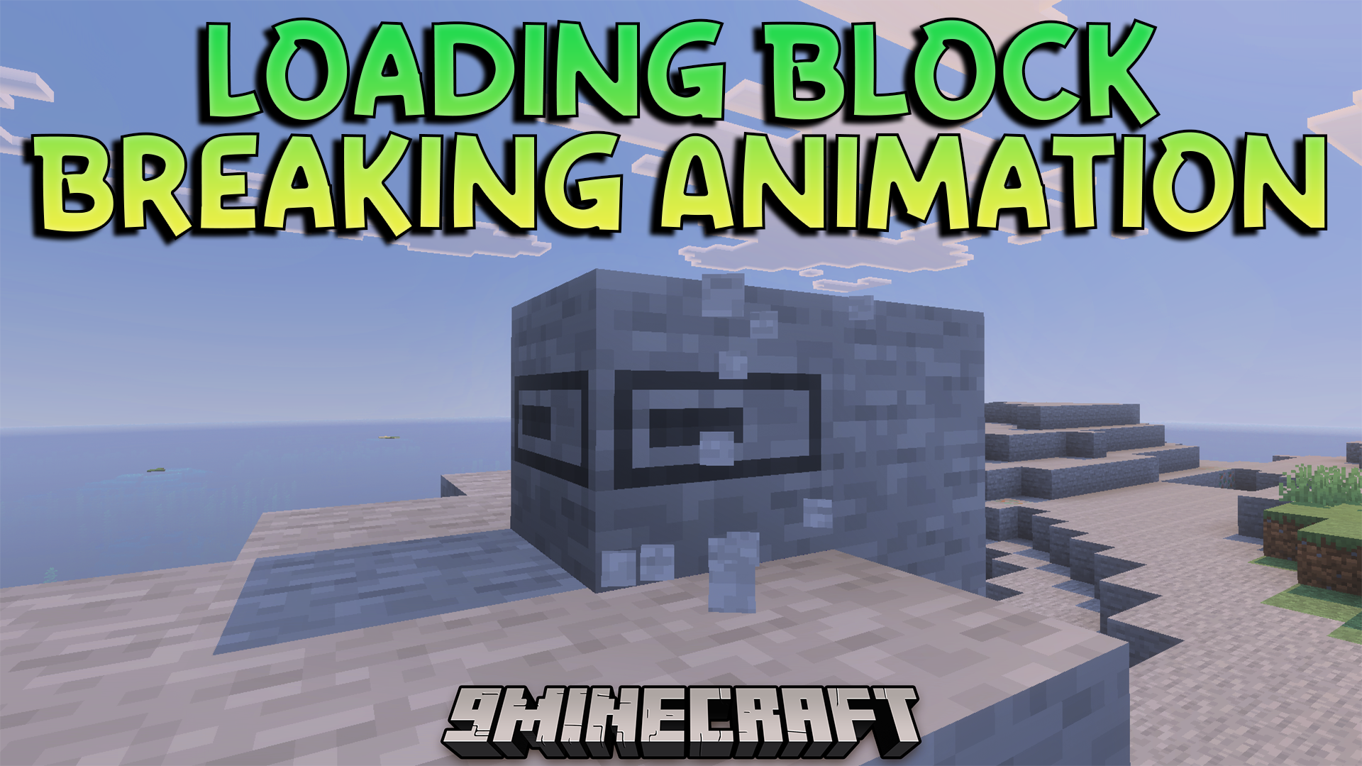 Loading Block Breaking Animation Texture Pack